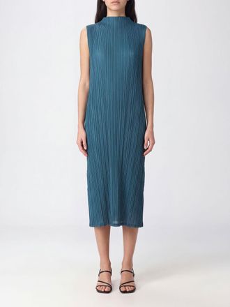 Pleats Please Issey Miyake Abito Donna colore Blue