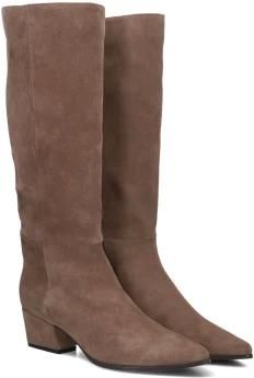 Unisa Schoenen, Dames, Beige, 39 EU, Elegante Jefri Hoge Laarzen in Taupe