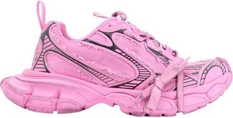 Balenciaga Pink 3XL Canvas Sneakers, Brand Size 38 ( US Size 8 )