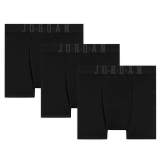 Nike Jordan Big Kids Flight Modal Boxer Briefs (3-Pack) in Black | 9J0637-023