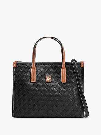 Tommy Hilfiger City Woven Crossbody Tote Bag