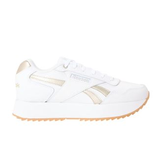 Reebok Vlakke sportschoenen voor dames met Glide Ripple Mesh-ontwerp (Wit/Zand)