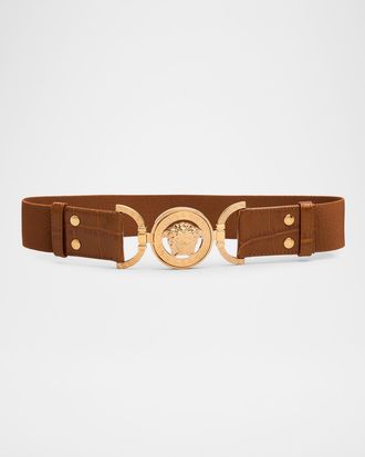 Versace Medusa 95 Elastic Belt