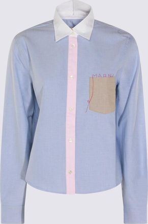 Marni Shirts Sapphire-Donna