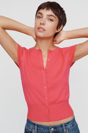 Maeve Coco Short Sleeve Cardigan