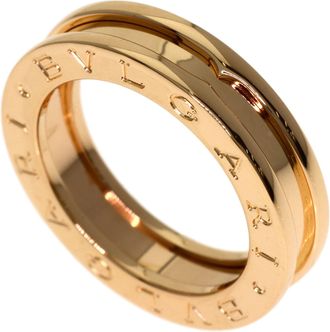 Bulgari Pink Gold (18K) Band Ring (Pre-Owned)