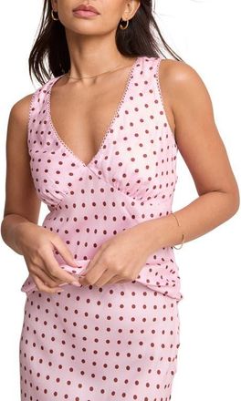 Nobody's Child Alara V-Neck Top in Pink at Nordstrom, Size 12