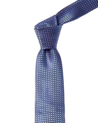 Canali Blue Silk Tie