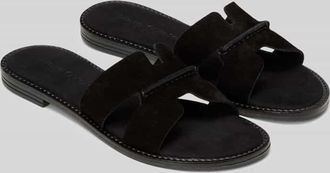 Marc O'Polo Sandale aus echtem Leder in Black, Gr&ouml;&szlig;e 36