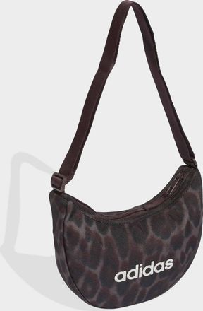 adidas Sporttasche ADIDAS PERFORMANCE LINEAR ESSENTIAL GRAPHIC POUCH, Damen, earth strata, shadow braun, Obermaterial: 100% Polyester, Taschen Sporttasche