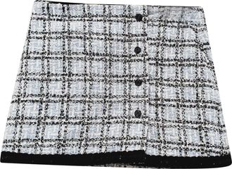 Maje Jizuli Tweed Mini Skirt in Multicolor Polyester