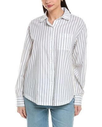 Michael Stars Beau Oversized Button Shirt