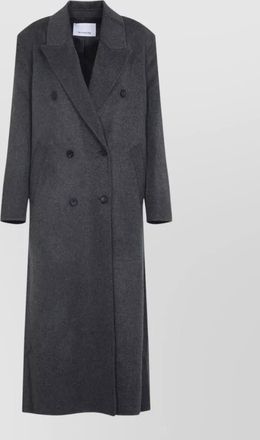 Frankie Shop wool double-breasted coat