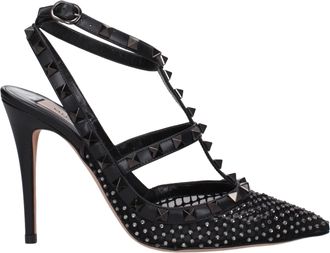 Valentino Garavani Sandalias Mujeres tela negra