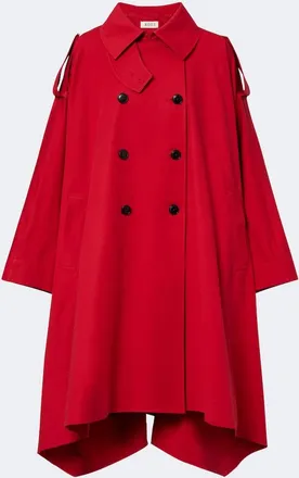 R&oacute;he R&oacute;he Cotton-blend trench coat