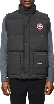 Canada Goose Freestyle Regular Fit Down Vest in Graphite at Nordstrom, Size Xx-Large