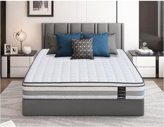 Visco Therapy Visco Therapy - Silver 2500 5 Zone Pocket Spring Mattress, Comfort Foam, Wave Foam, High Density Foam - 5FT King
