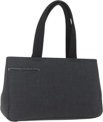 Prada Pre-owned Vintage Canvas Tote Bag - Dames - Vintage Shopper - Zwart - ONE Size - Vintage