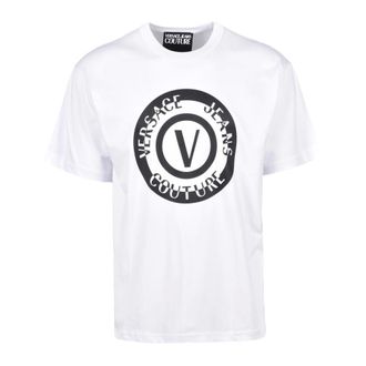 Versace Jeans Couture Hombre, Camisetas, Blanco, Talla: XS