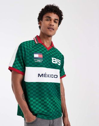 Tommy Hilfiger World Cup Mexico - Maglia da calcio verde