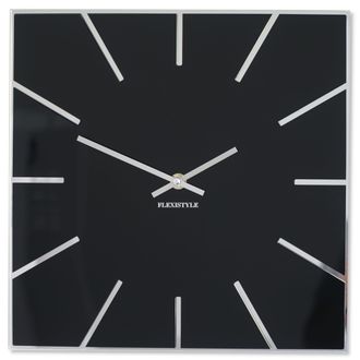 OEM Reloj De Pared Negro Exact 30cm