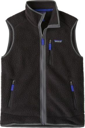Patagonia Retro Pile Vest Fleecegilet für Herren | schwarz
