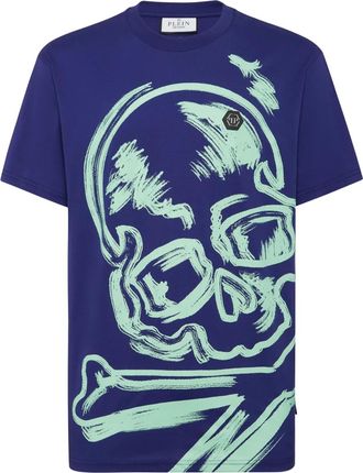 Philipp Plein T-shirt Skull - Blu