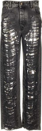Darkpark Karen Jeans - Dames - Regular Fit Jeans - Zwart - W26 - Katoen - Jeans