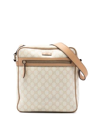 Gucci 2016-2025 GG Supreme crossbody bag - Brown