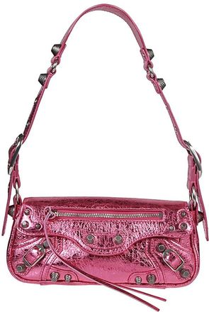Balenciaga Roze Slingertas met Ritssluiting - Dames - Schoudertassen - Roze - ONE Size - Tassen