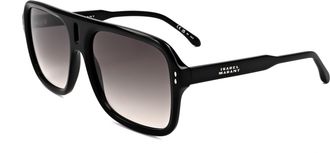 Isabel Marant Womens 59 mm Black Sunglasses