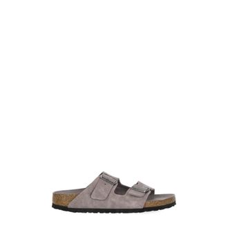Birkenstock Sliders, female, Purple, Size: 11 US Arizona Soft Footbed Narrow Fit