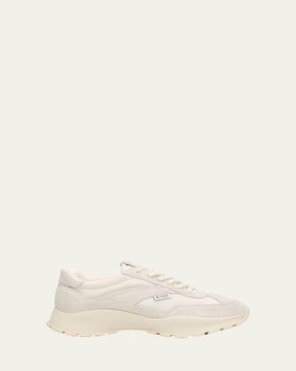 Prada Mesh and Suede Sneakers