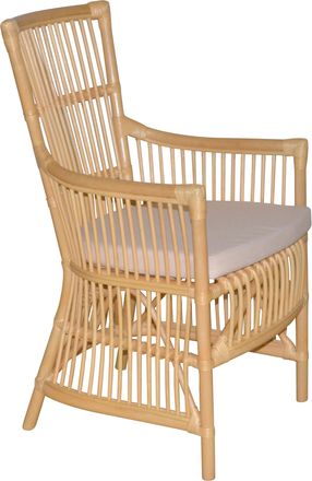 Hofmann Living and More Esszimmersessel Inklusive Sitzkissen, 1 Stk. tlg. Handgeflochten