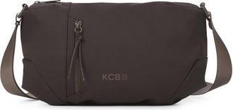 KCB Small Cord Crossbody Bag | Compact and Practical | Multipurpose Pockets with Zip | Durable Material | Adjustable Handles | 100% Vegan, brown, Peque&ntilde;o
