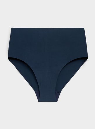 Miiyu Womens Laser-cut high-waist cheeky panty Recycled nylon
