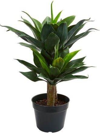 Nearly Natural 29-in Double Agave Succulent Artificial Plant in Green at Nordstrom