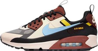 Nike Mens Air Max 90 Drift Sneaker, Lt Orewood BRN Psychic Blue Fauna Brown, 10 UK