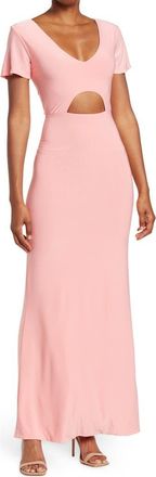By Design Anjelina Slinky Cutout Maxi Dress in Rose Petal at Nordstrom Rack, Size X-Small