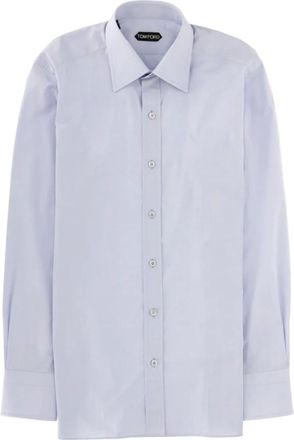 Tom Ford Hombre, Camisas, Azul, Talla: L