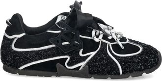 Naked Wolfe Adored ribbon-detail sneakers - Black