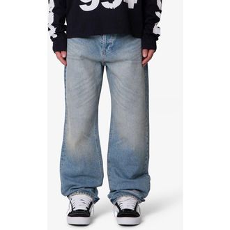 mnml Baggy Denim Jeans in Western Blue at Nordstrom, Size 34