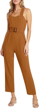 Matty M Johnson Ankle Jumpsuit in Terracotta at Nordstrom Rack, Size X-Large