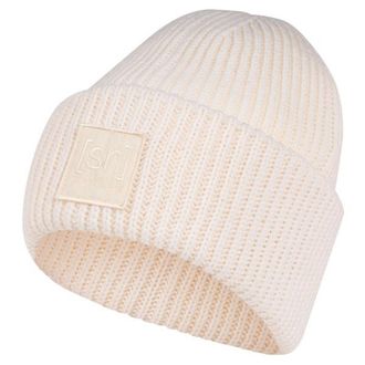 super.natural Krissini Beanie M&uuml;tze - Unisex | wei&szlig;/beige