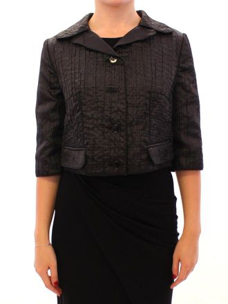 Dolce & Gabbana Vrouwen Zwart kort Bolero Shrug Jasje