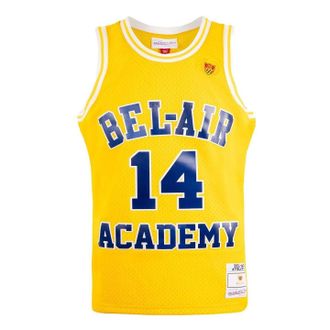 Mitchell & Ness x Bel-Air Home Jersey Smith 14 TMTK4803-MNNYYPPPYELL