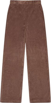 Circolo 1901 Stijlvolle Herenbroek - Dames - Straight fit broeken - Bruin - M - Broeken