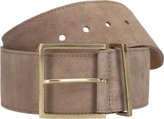 Notre-V Nova Su&egrave;de Riem - Dames - Riemen - Beige - 75 CM - Su&egrave;de - Accessoires