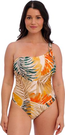 Fantasie Womens Maya Bay Underwired Swimsuit - Warm Sunset - Beige Elastane - Size 38DD
