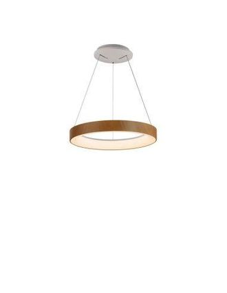 Mantra Mantra L&aacute;mpara Colgante Led Niseko Ii Madera, Con Mando, Ctt 3000k-5000k Diferentes Tama&ntilde;os